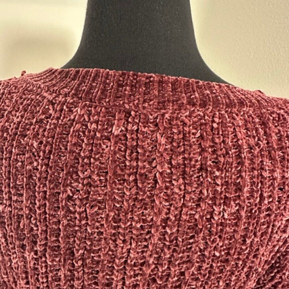 Maroon Wild Fable Sweater 8320 - Picture 5 of 8